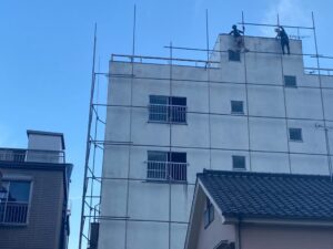 江東区　足場組立工事