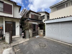 足立区　木造二階建て解体