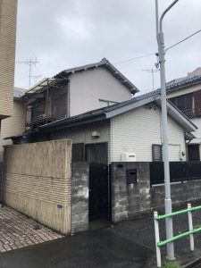 葛飾区　木造二階建て解体工事